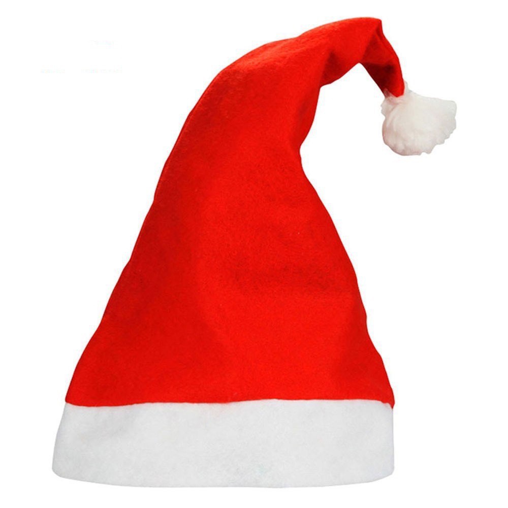 Nón noel, mũ noel giáng sinh cho người lớn và trẻ em vải nỉ