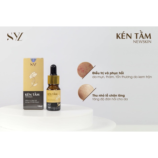 Kén tằm newskin tái tạo phục hồi da