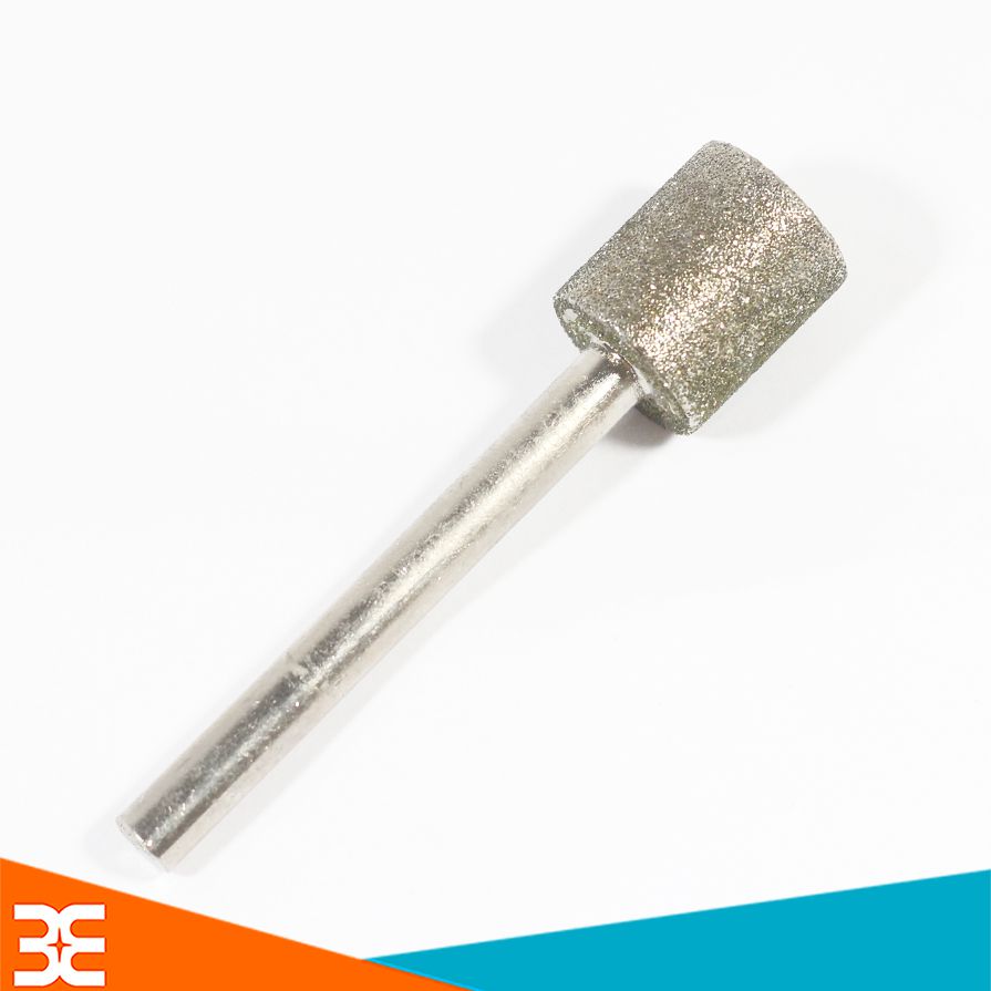 Đầu mài Kim Cương Mũi Trụ Siêu Cứng Trục 6mm 12mm