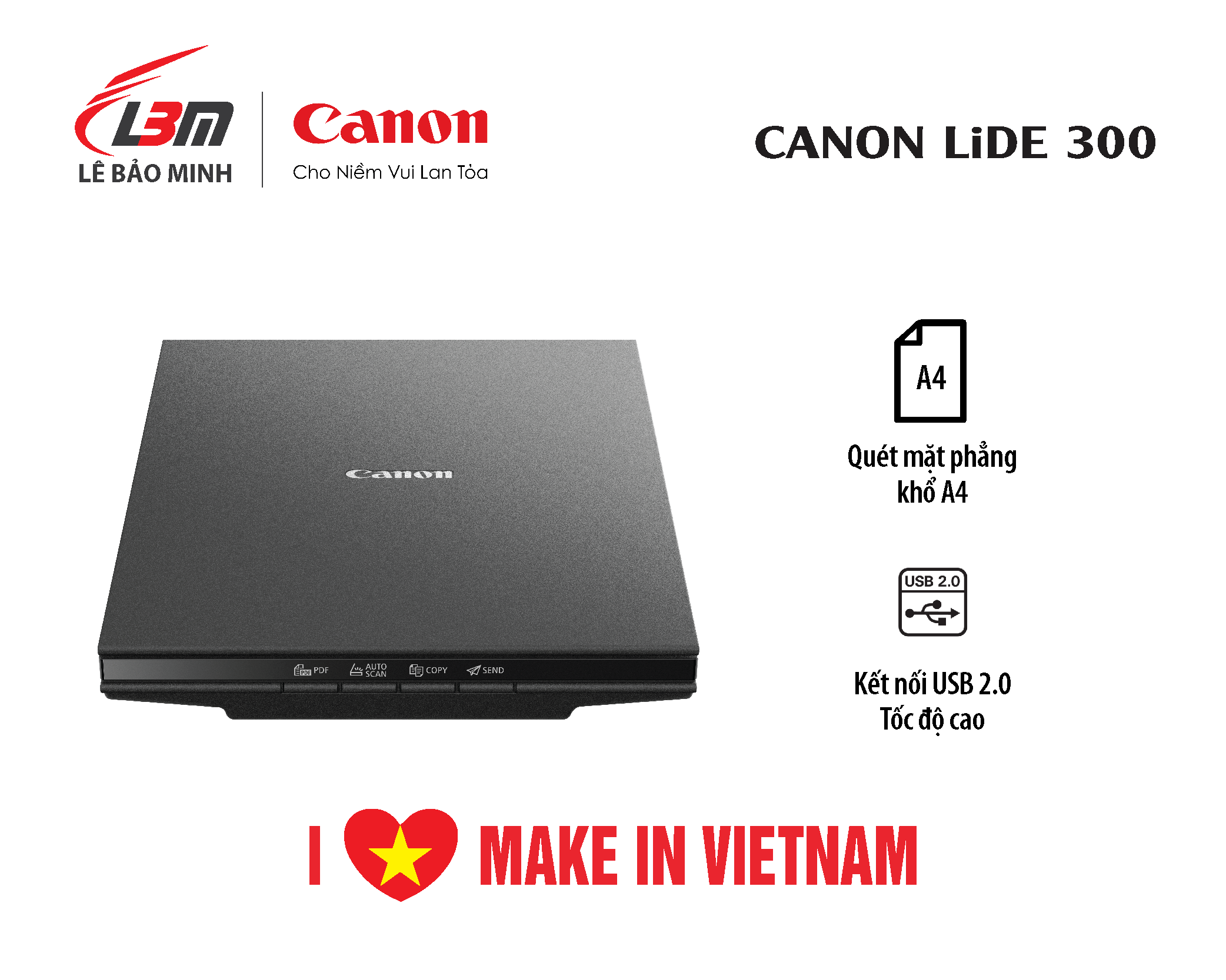 Máy quét canon lide 300