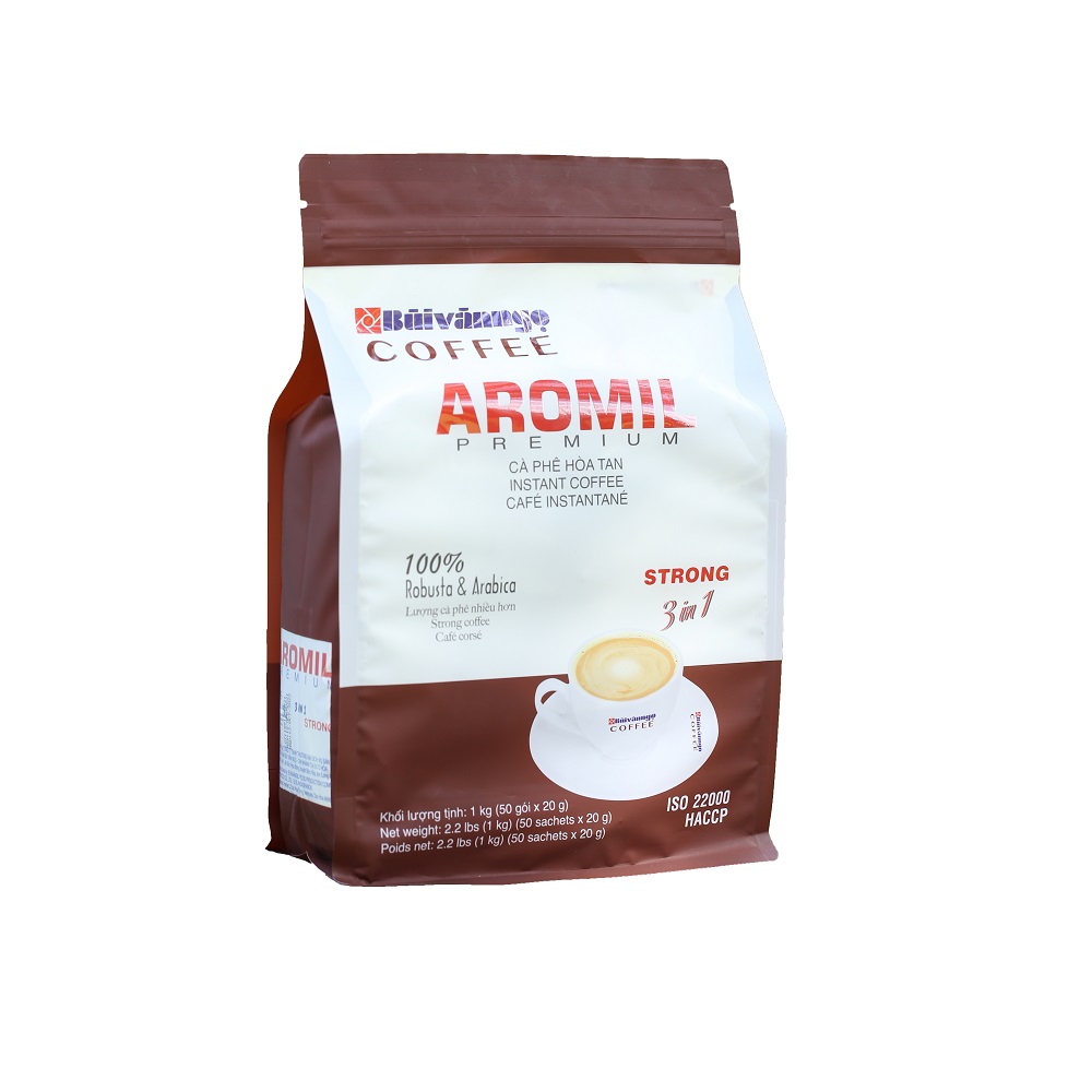 CÀ PHÊ HÒA TAN 3in1 AROMIL BÙI VĂN NGỌ 1KG