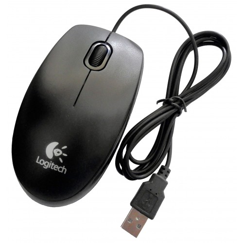 Chuột quang có dây Logitech B100