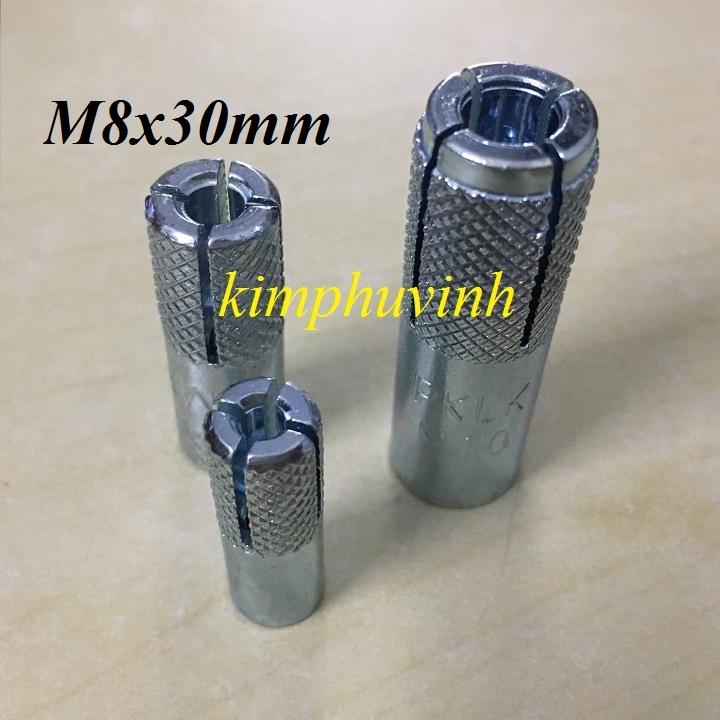 20 con - m8x30mm tắc kê nở - tắc kê nở 8li