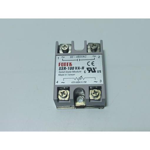 Rơle bán dẫn SSR Fotek 100VA sử dụng trong nắp đặt tủ điện điều khiển nồi nấu phở