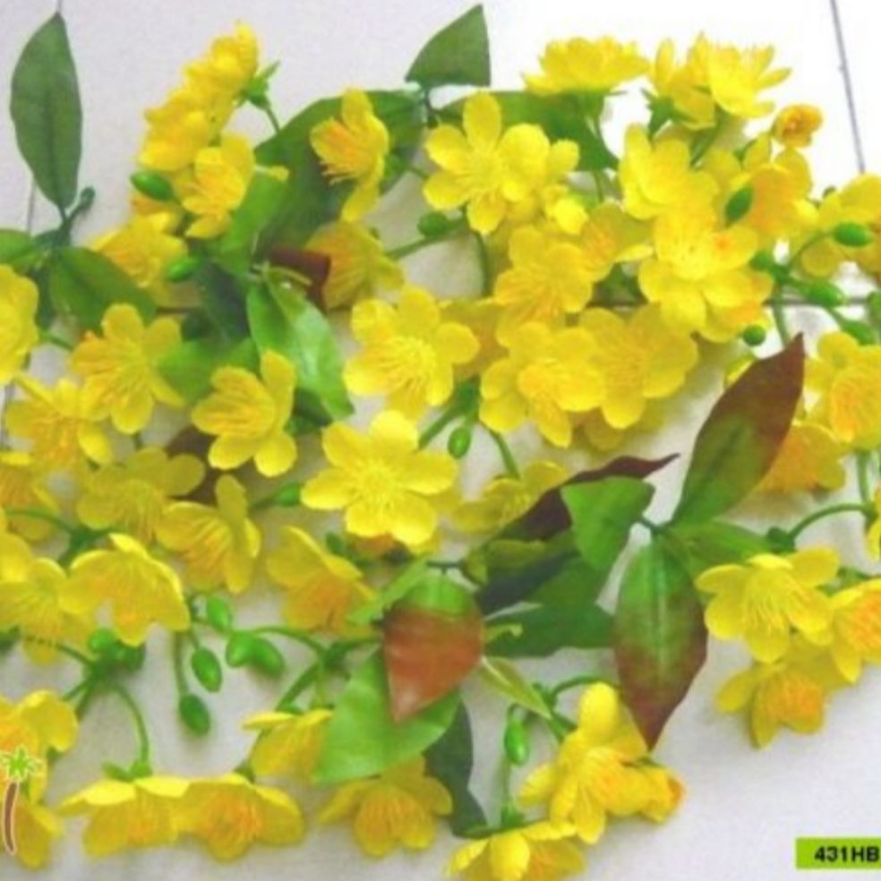 1Túi Hoa mai vàng trang trí tết