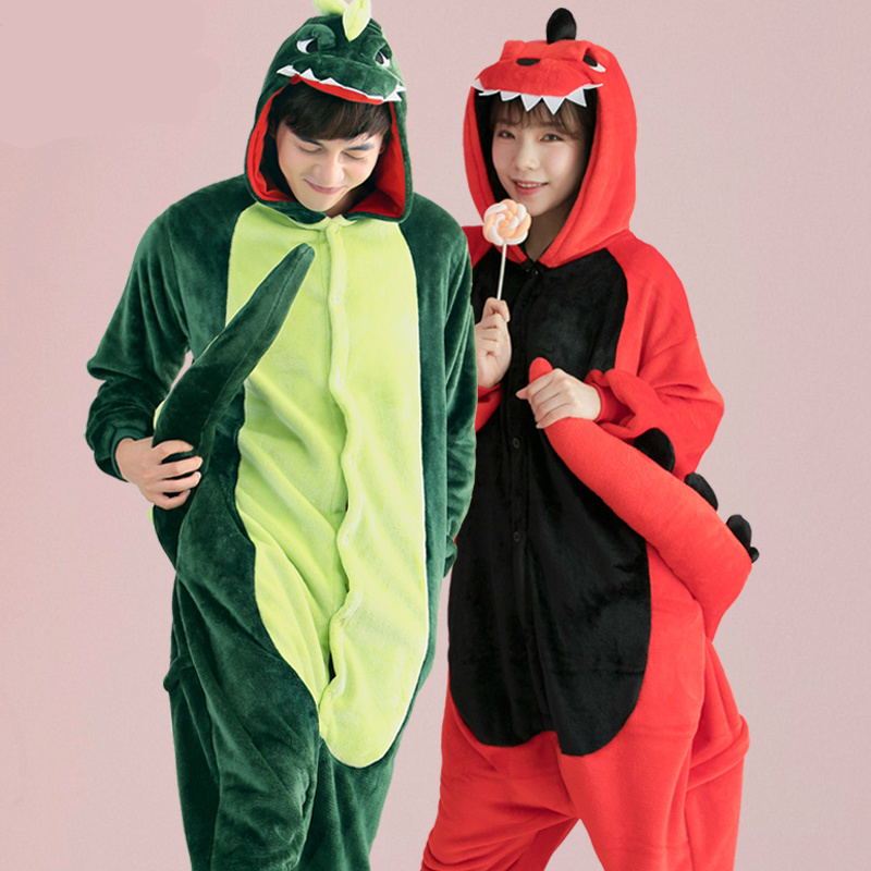 BỘ ĐỒ THÚ KHỦNG LONG XANH KHỦNG LONG HỒNG BỘ ĐỒ THÚ CÁ SẤU ĐỎ LIỀN THÂN CHẤT ĐẸP SIZE CHO NAM VÀ NỮ ( KHÔNG GỒM DÉP)