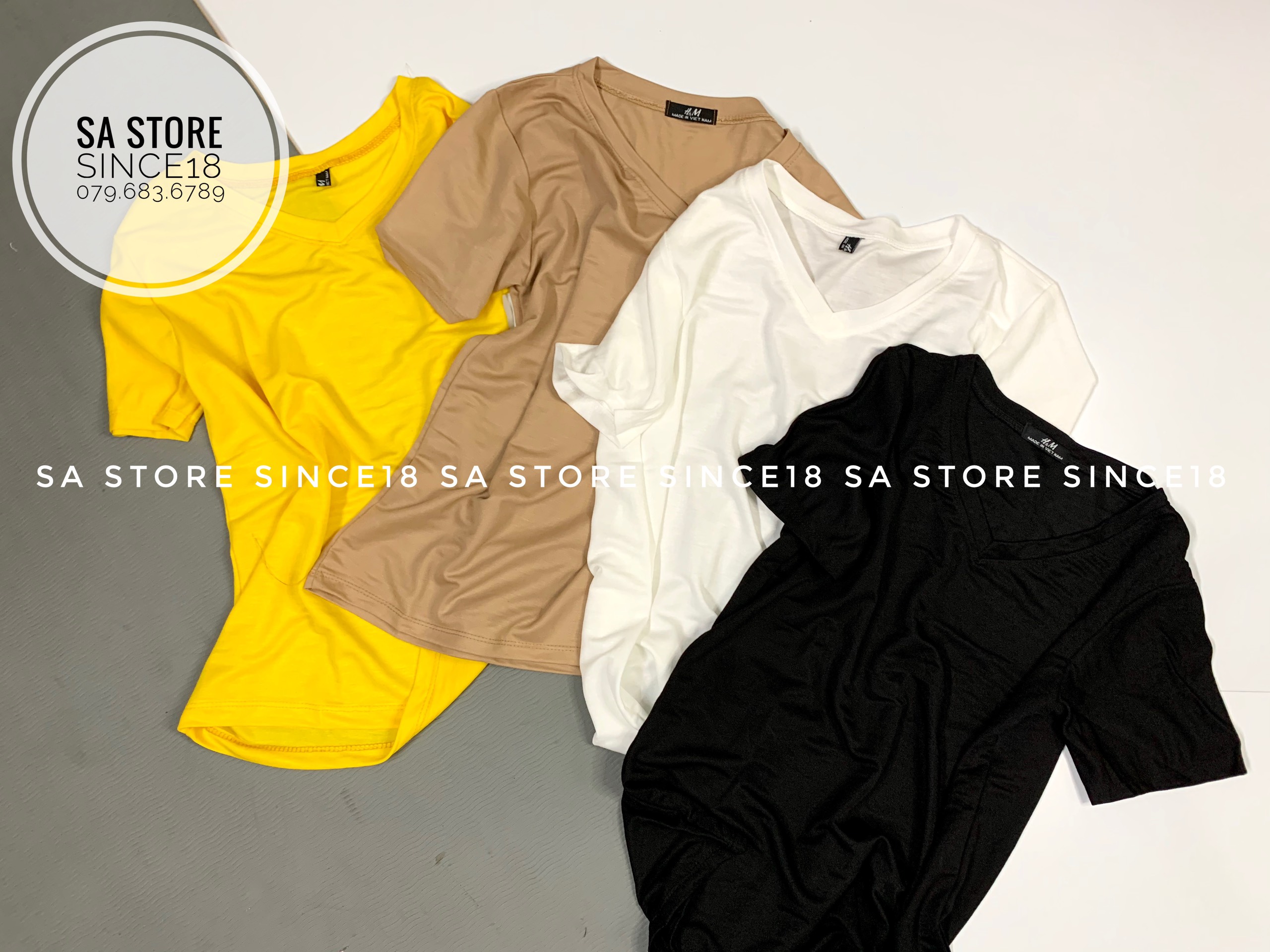 Áo phông nữ, áo đũi giấy cổ tim , áo thun trơn nữ - freesize