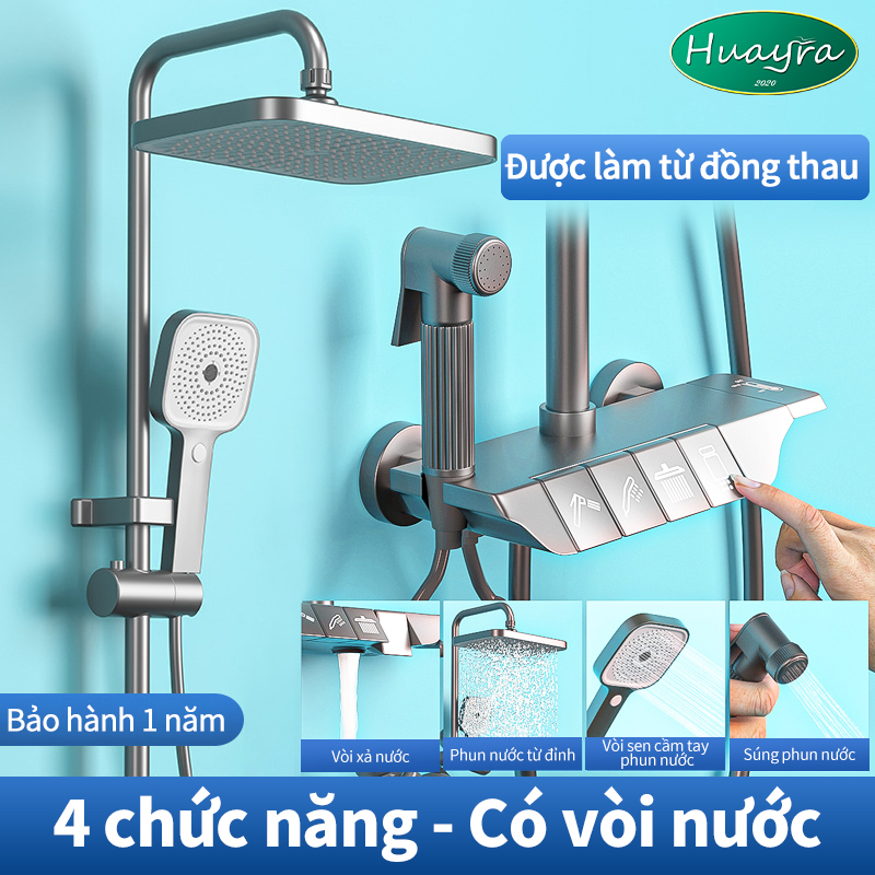 Bộ sen cây tắm đứng - bộ sen vòi tắm nóng lạnh - yn600