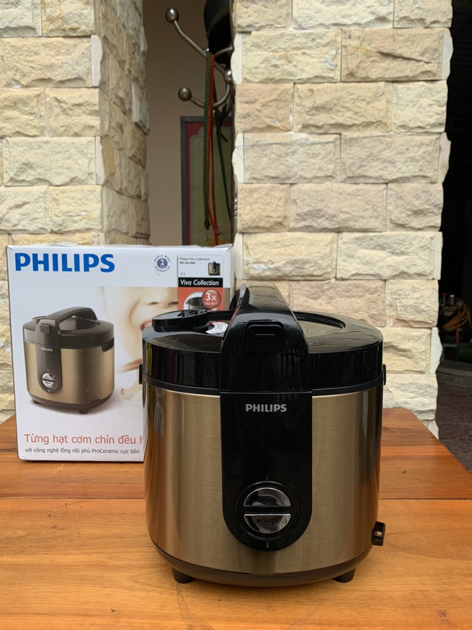 Nồi cơm điện philips hd3128 - 2 lít