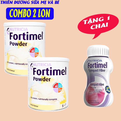 Combo 2 Lon Sữa Fortimel Powder 335g