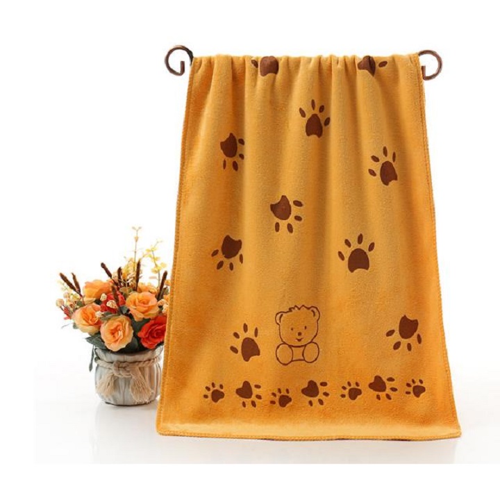 Khăn mặt siêu mềm mịn cao cấp 25x50cm sợi lông mịn siêu mềm không xù