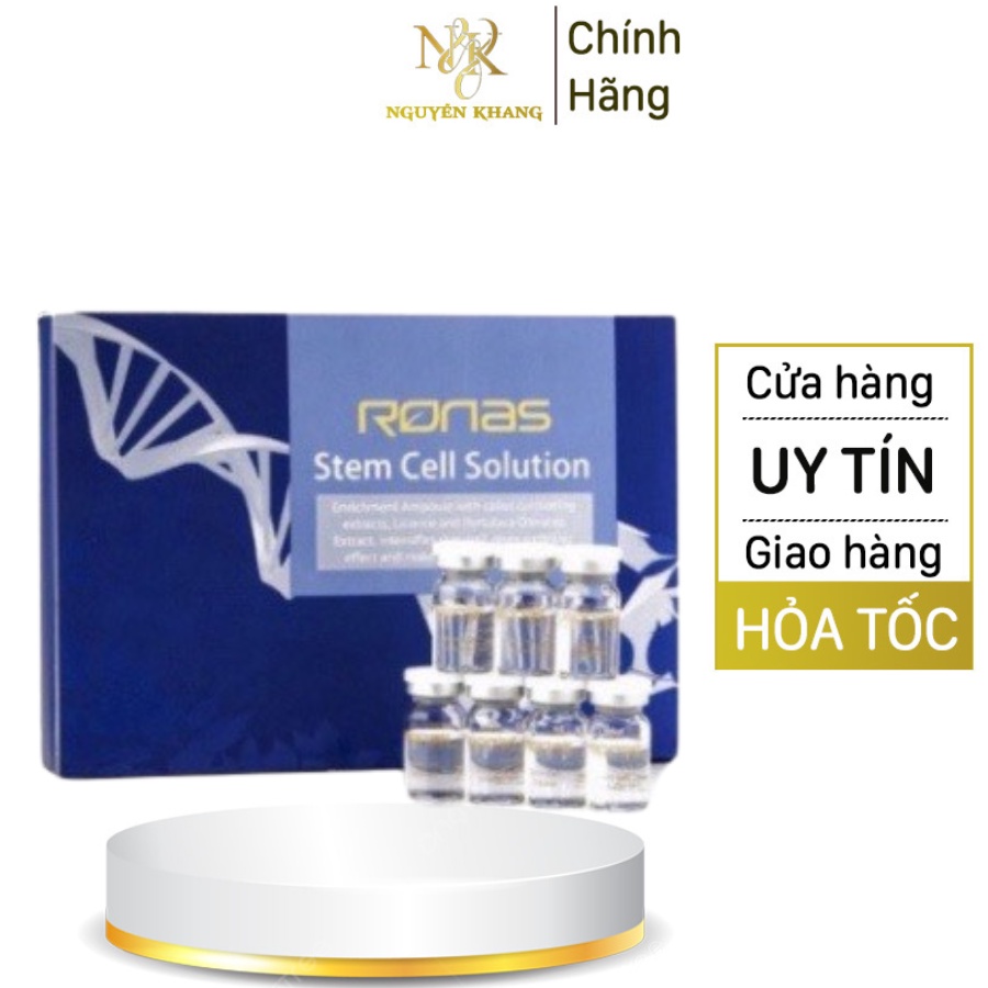 Tế bào gốc ronas - serum ronas hàn quốc phục hồi da yếu trăng da se khit lỗ chân lông