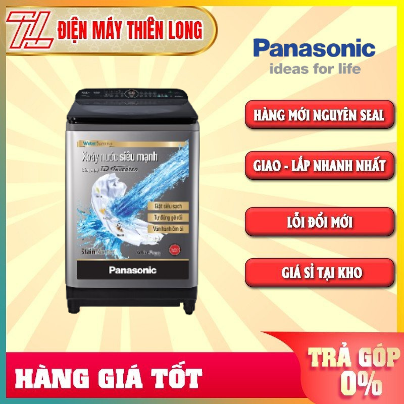 Máy giặt panasonic inverter 11.5 kg na-fd11xr1lv - trả góp 0% - giao toàn quốc - ngoài hcm tính phí