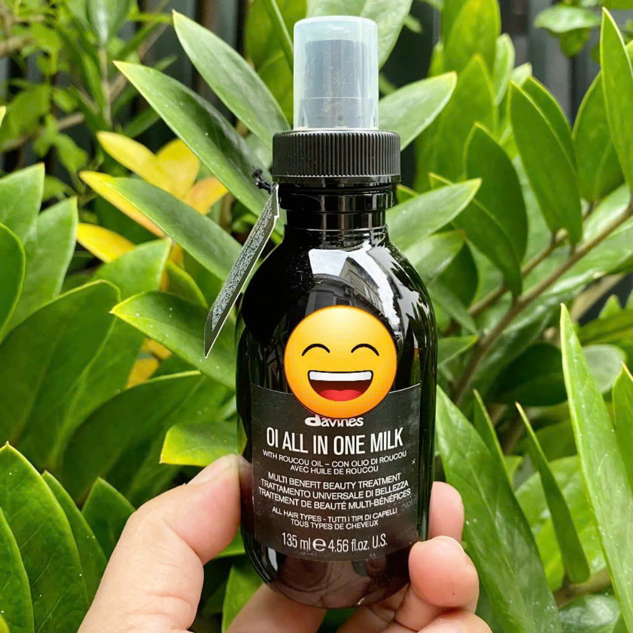 Xịt dưỡng tóc Davines OI OIL All in One Milk đa năng siêu mềm mượt Ý 135ml