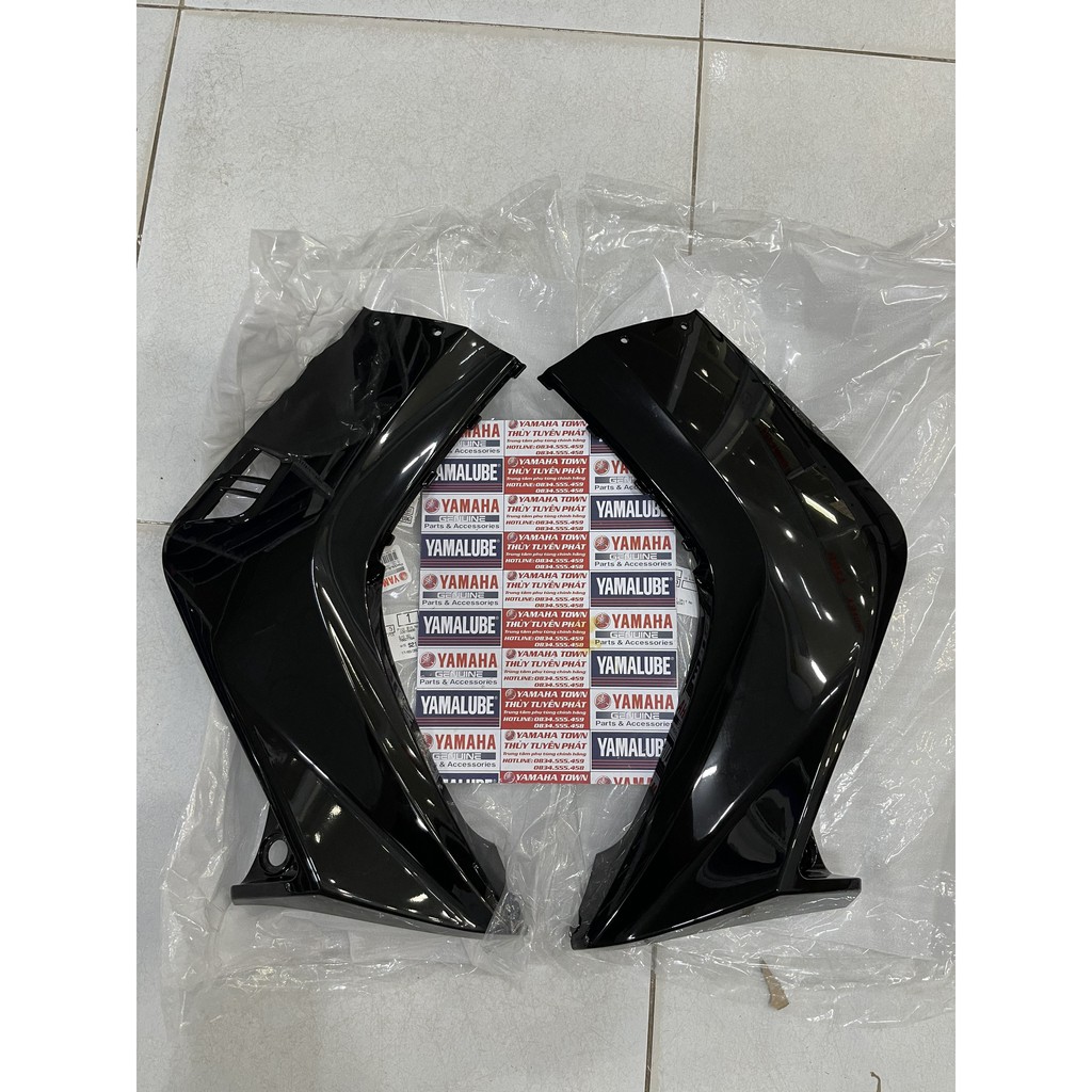 Cánh yếm đen bong ex 135 -2006 - 2010 zin chính hãng yamaha