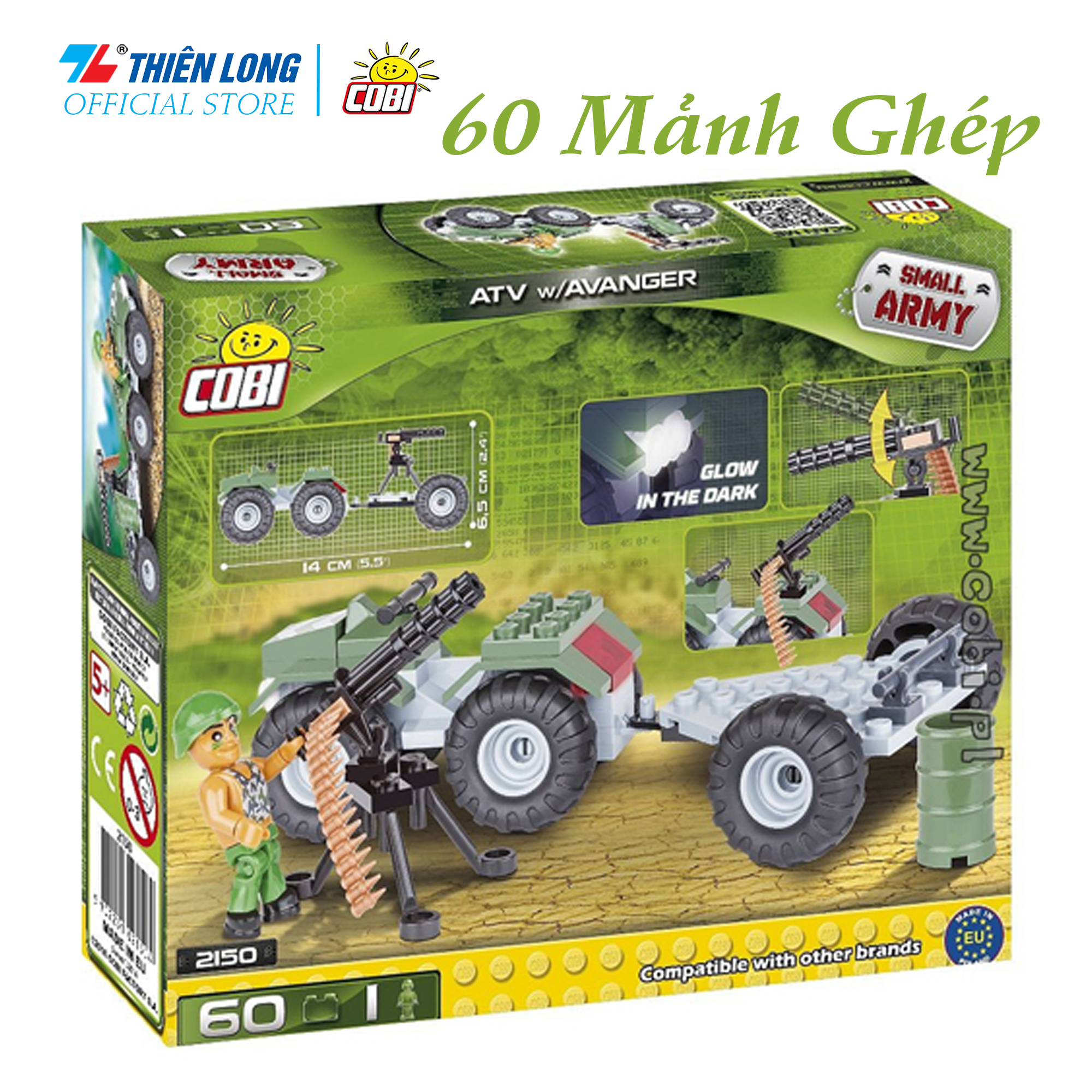 Đồ chơi Bộ Xếp Hình Xe Kéo COBI - 2150