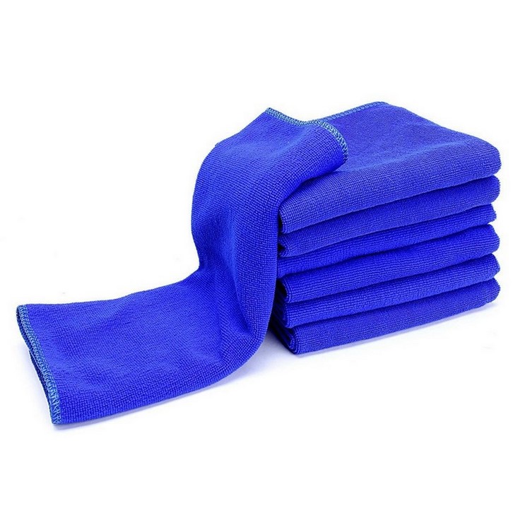 Khăn xanh lau xe siêu thấm 30x70cm - xả hàng giá tốt