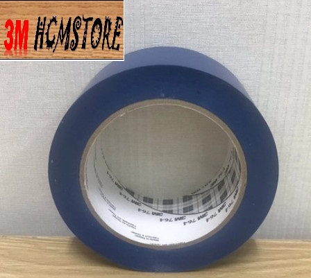 3m 764 màu xanh dương khổ 25mm dài 33met - băng keo dán nền vinyl cảnh báo keo cao su bám dính tốt khó trầy khó rách