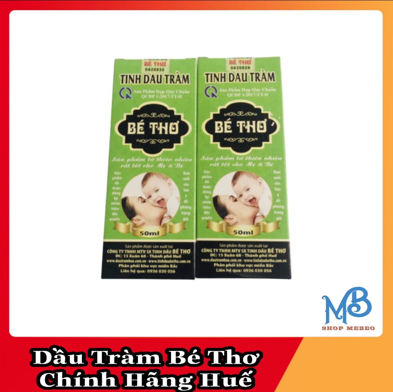 Tinh dầu tràm bé thơ chính hãng huế 50ml