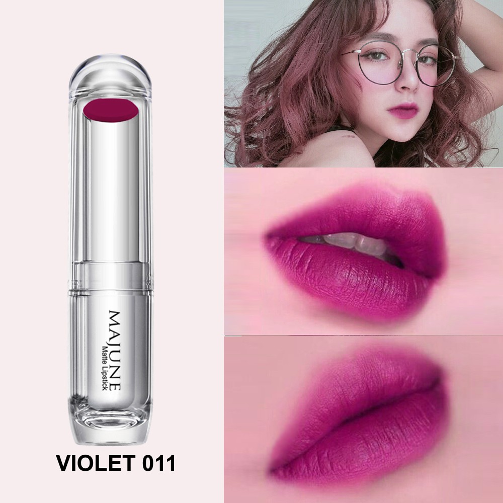 Son lì thiên nhiên mịn môi majune 3.5g violet 011