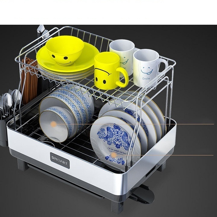 Kệ úp bát đĩa- giá úp bát đĩa- giá đựng bát đĩa- kệ đựng bát đĩa 2 tầng cao cấp