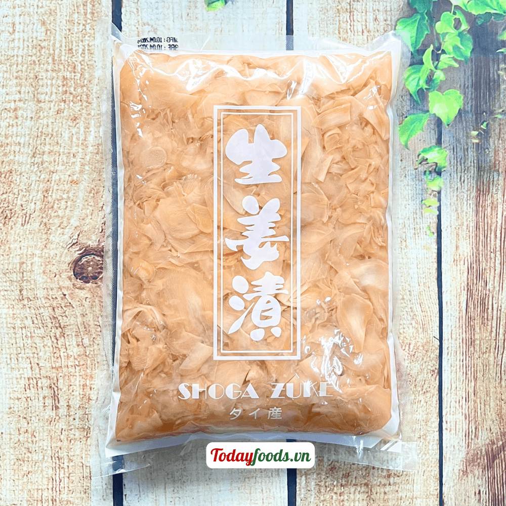 Gừng Trắng Gari ngâm chua ngọt Shoga Zuke 1.5KG | Ăn kèm sashimi và nhiều món ăn
