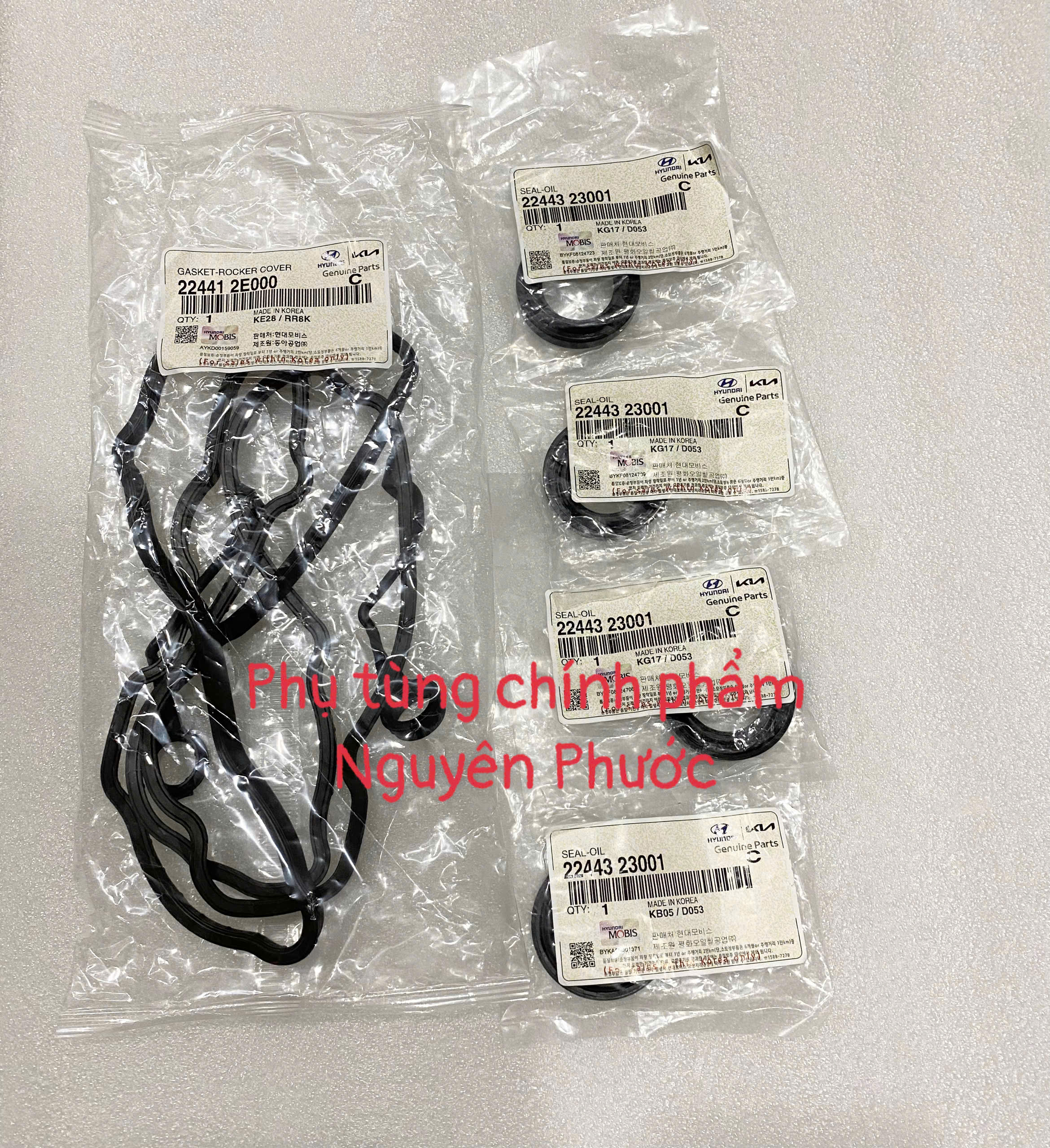 Gioăng / Ron nắp giàn cò 2.0 [Chính hãng MOBIS] K3, CERATO 14 - 16, TUCSON 15 - 18 xăng, ELANTRA 16 - 20, SONATA 14+,