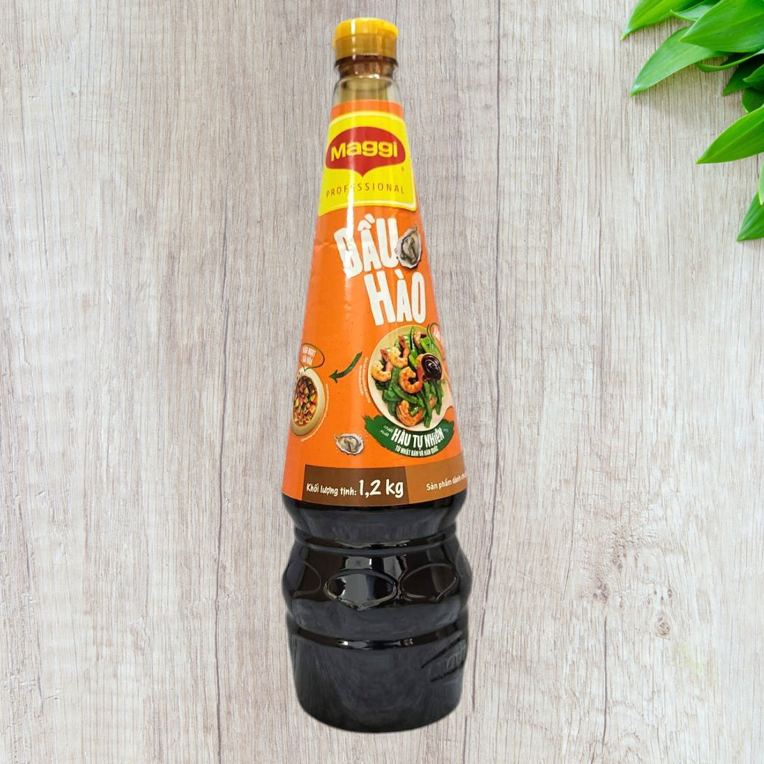 MAGGI [CHAI LỚN 1.2 Kg] DẦU HÀO (chiết xuất hàu tự nhiên) Oyster Sauce