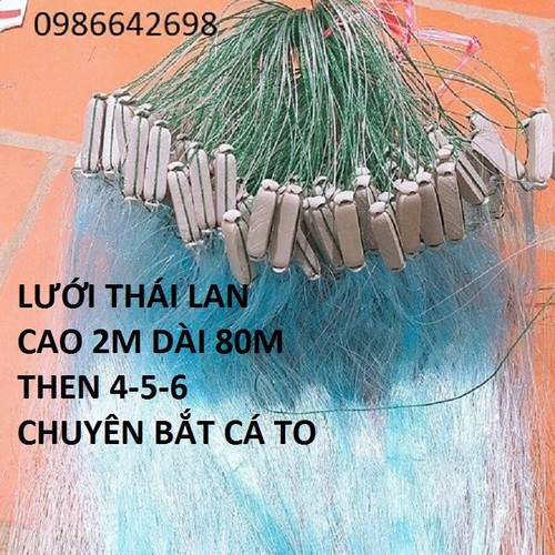 Lưới Thái Đánh Cá 3 Màng  (cam kết đổi trả trong 2 tuần đầu)