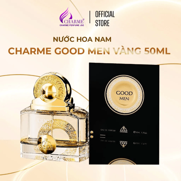 Nước hoa nam good men vàng – nam tính và lịch lãm