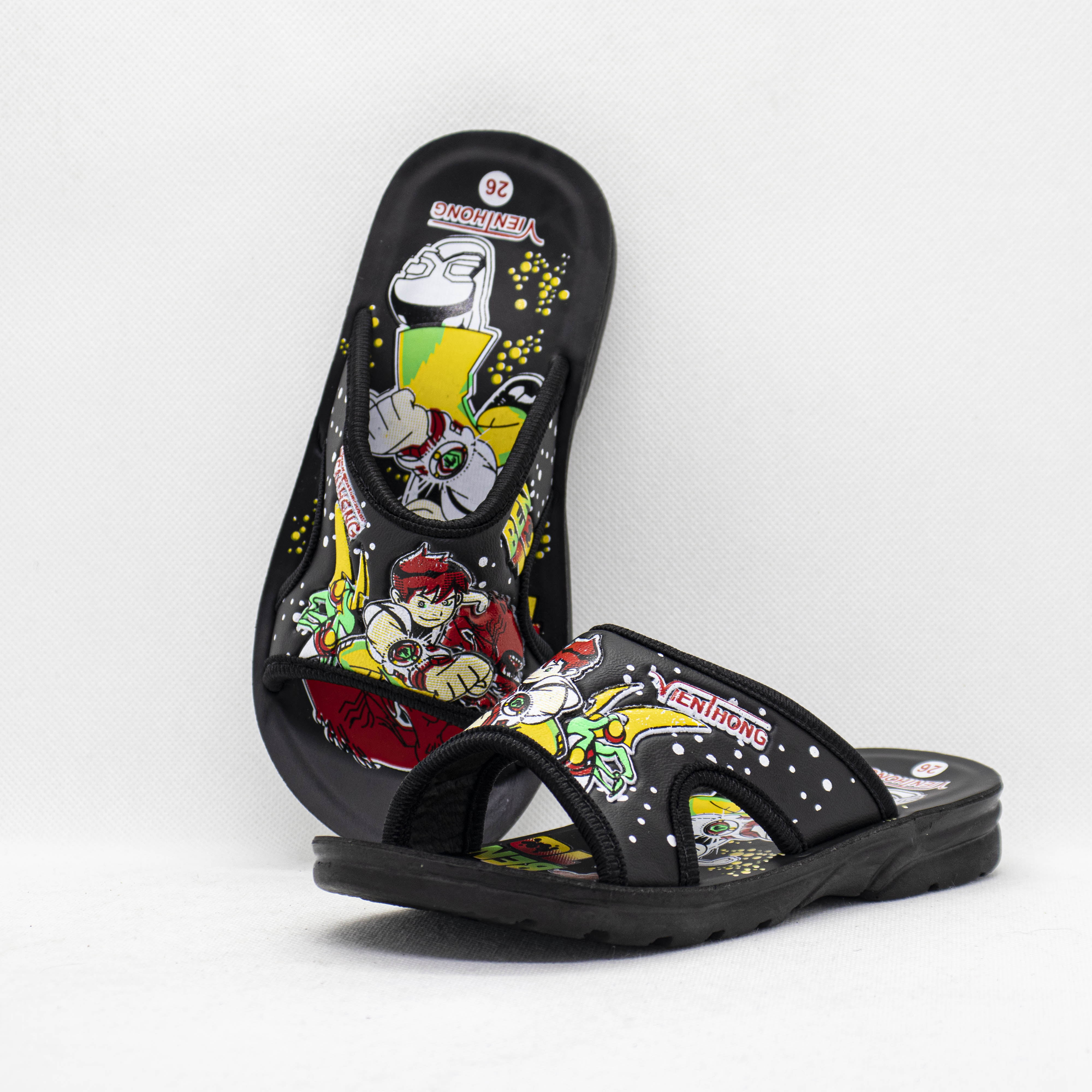 DÉP BEN 10 ĐỎ [COMBO SỈ 6 ĐÔI] [Ảnh thật] [Chuyên sỉ] [NPP Tiến Duyên]