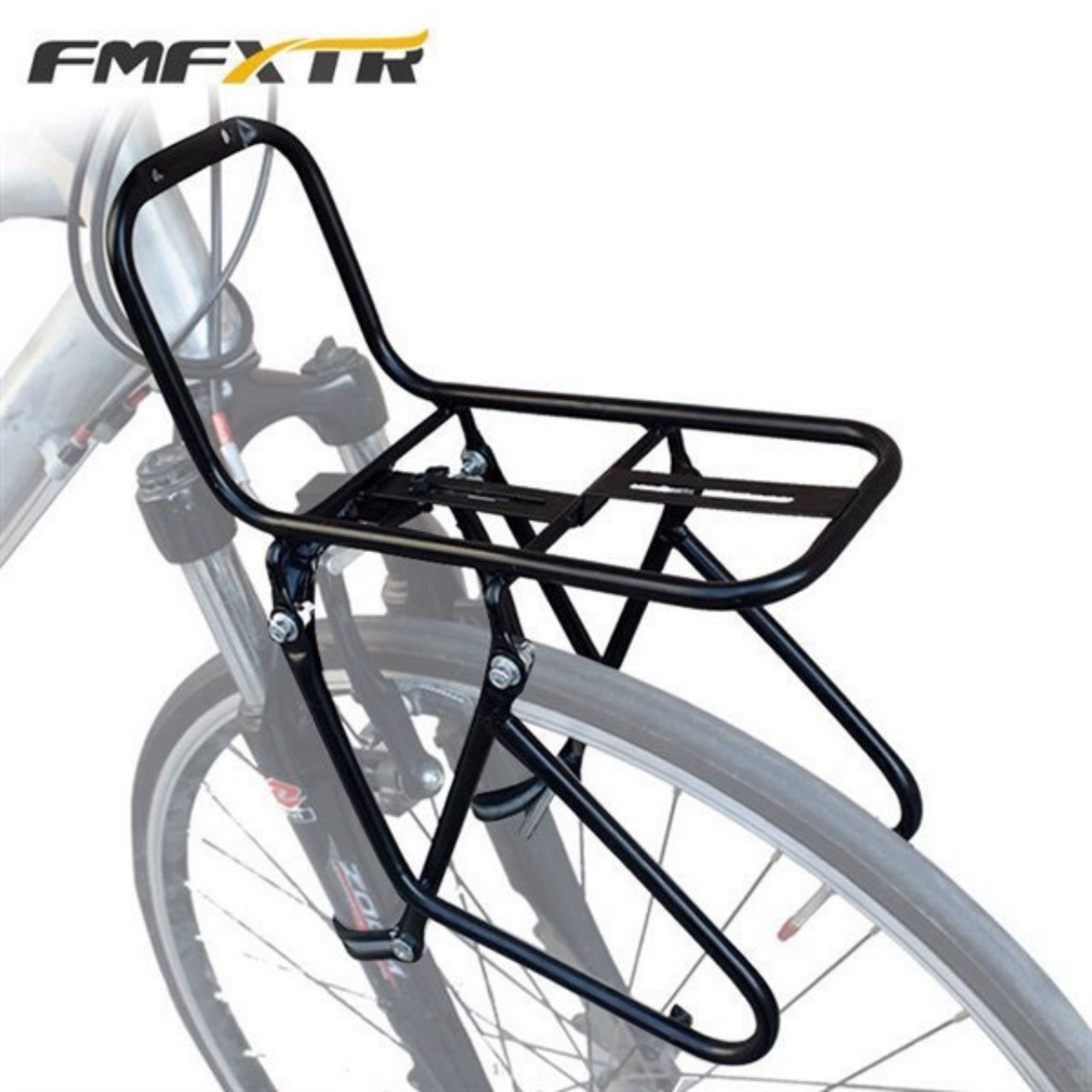 Giá để hàng trước xe đạp địa hình giá để hàng phuộc trước xe đạp giá hàng bằng thép