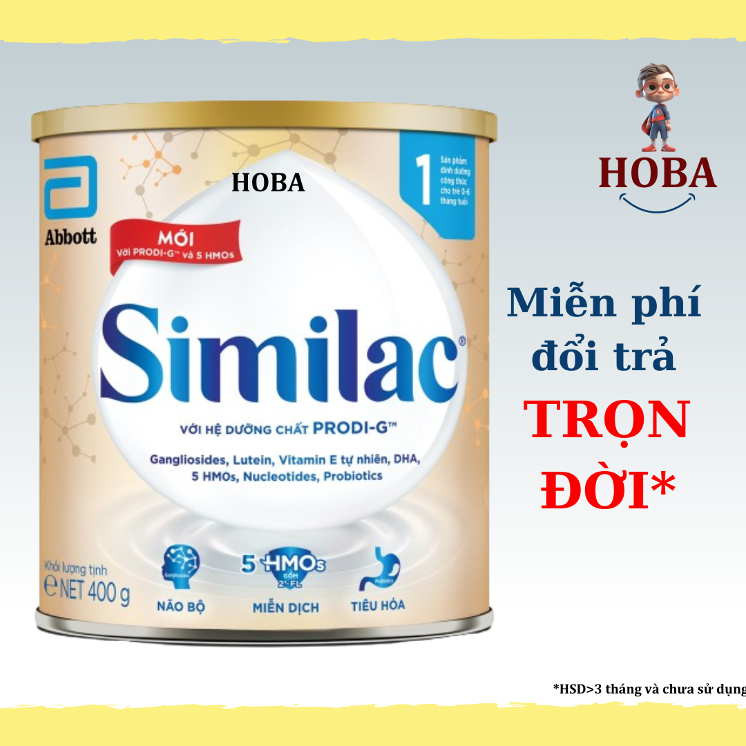 Sữa bột abbott similac 1 400g