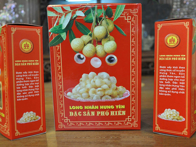 Long nhãn sấy khô hưng yên hộp 500gr