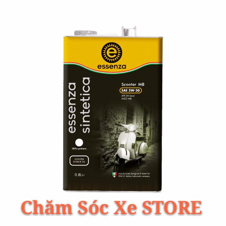 Dầu nhớt xe máy - nhớt essenza sintetica scooter 5w30 0.8l - tổng hợp toàn phần