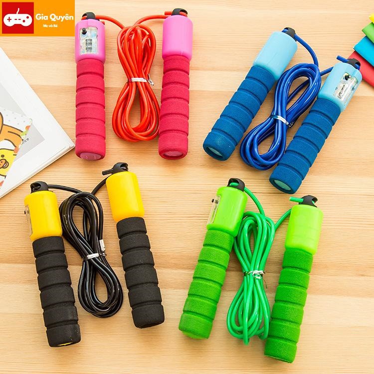 [HCM]Dây nhảy có bộ đếm số giúp giảm cân - tăng cường thể lực cho sức khỏe tốt