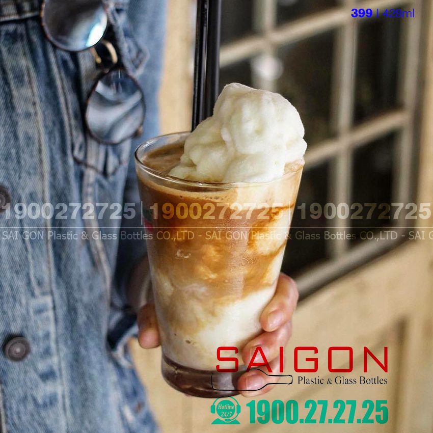 Ly Thủy Tinh Cao Cấp Union Studio 428ml | Nhập Khẩu Thái Lan