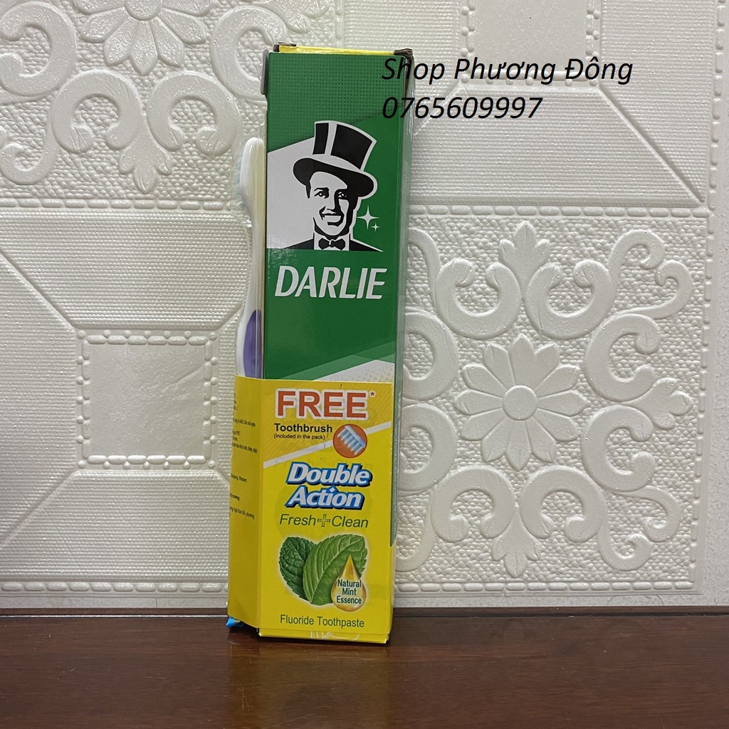 Chính hãng tặng kèm bàn chải đánh răng Kem Đánh Răng DARLIE MINT Double