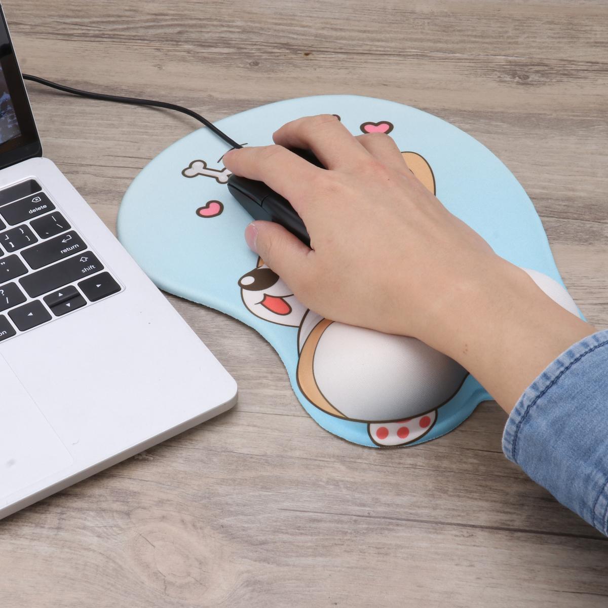 [HCM][ hàng mới ]Pad lót chuột có đệm đỡ cổ tay hình thú