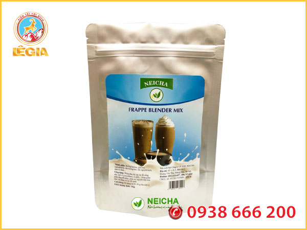 Bột mix frapper. nguyên liệu chống phân tầng, tan đá cho món đồ uống đá xay, smoothies, sinh tố