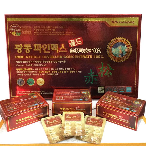 Tinh dầu thông đỏ kwangdong 120v