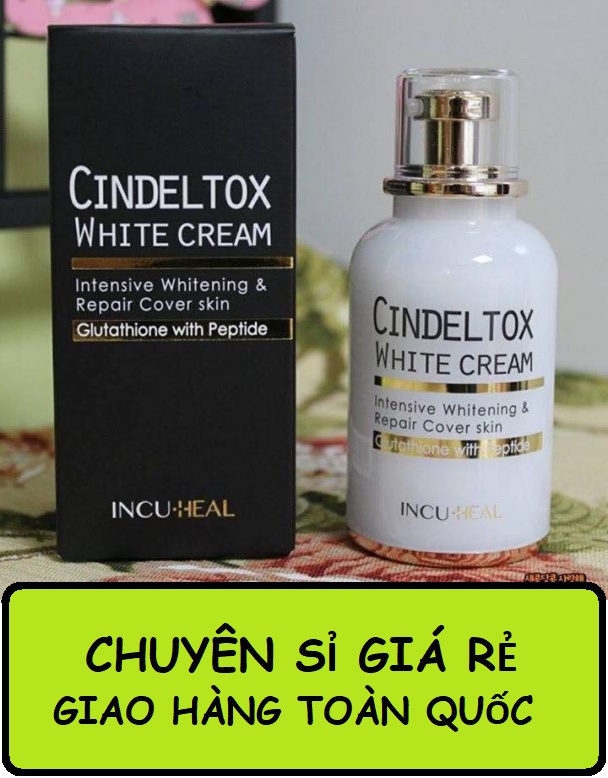 Kem Dưỡng Trắng Bật Tông Da Cindel Tox White Cream  Hàn Quốc