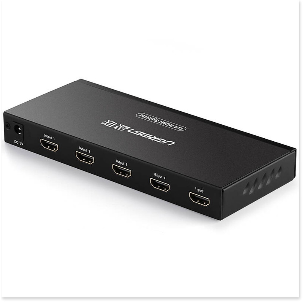 Bộ chia cổng hdmi 1 ra 4 hỗ trợ full hd ugreen 40202 - hàng chính hãng
