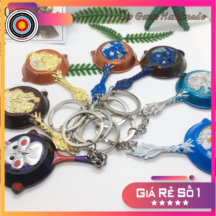 [Skin Chảo PUBG] Móc Khoá Skin Pubg nhiều mẫu chảo pubg Độc Lạ Mô Phỏng Giống Thật, Hợp Kim Không Rỉ PUBG 2021