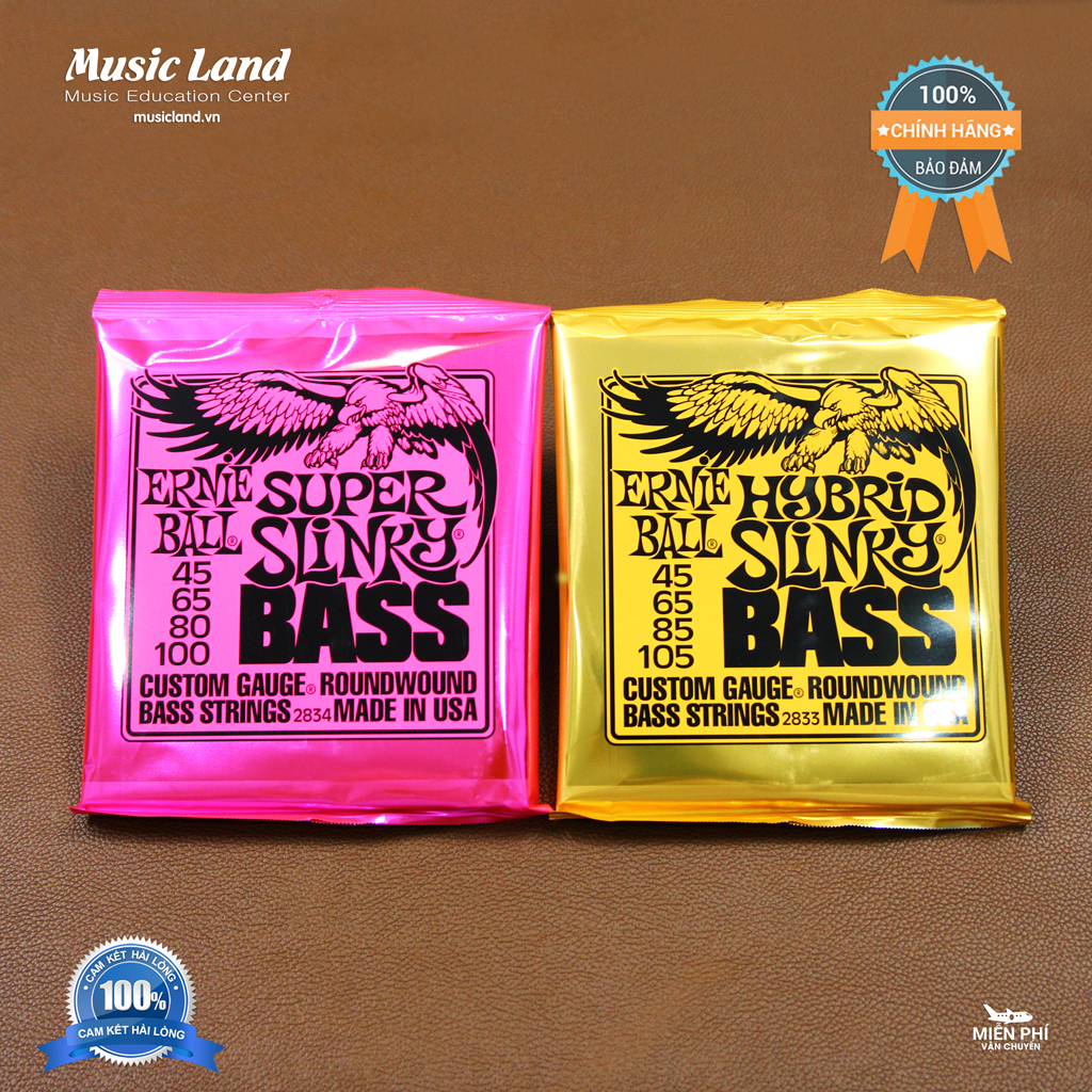 Dây Đàn Guitar Bass Điện Ernie Ball 2834 – Chính hãng