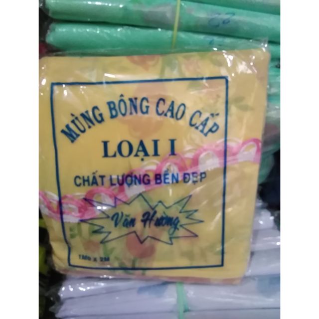 Mùng thái bông cao cấp 1m6 .1m8 x 2m