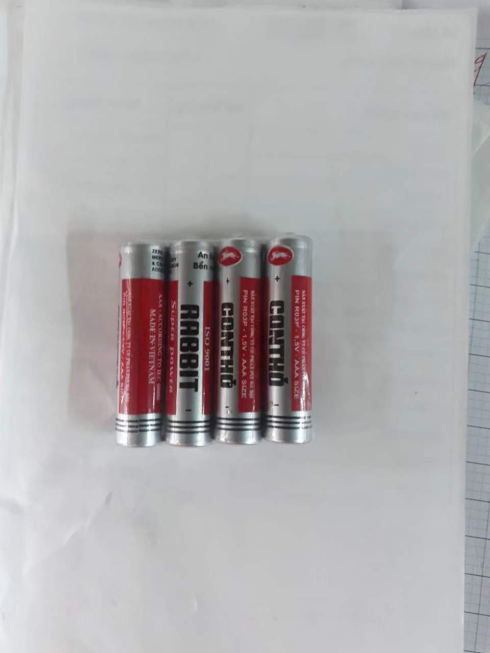 Hộp 4 pin aaa toshiba
