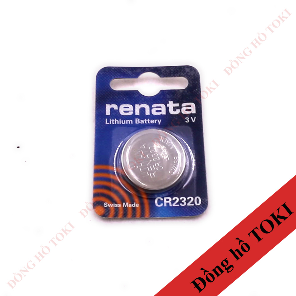 Pin đồng hồ renata thụy sỹ mã cr2320 - vỉ 1 viên