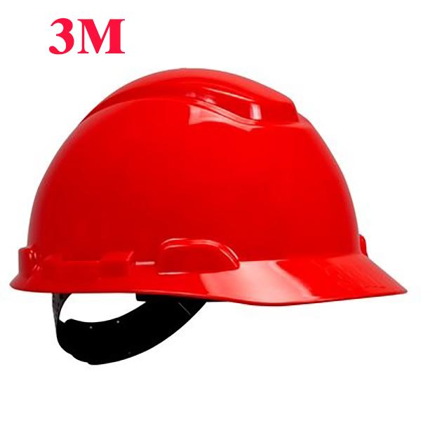 Nón bảo hộ H-705R 3M, màu đỏ, đã gồm dây quai nón