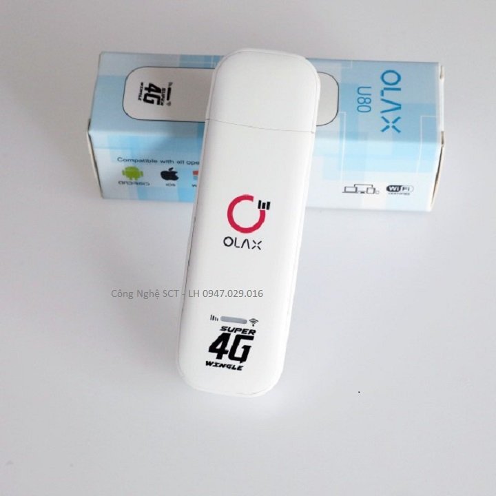 Usb phát wifi 4G Olax U80 Elite